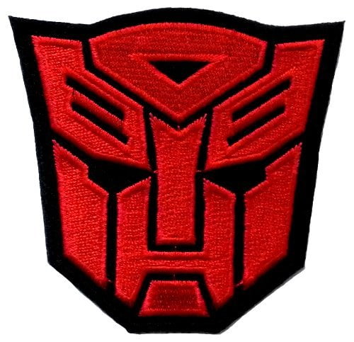 Sew On Embroidered Logo Film Movie Cartoon Toy Badge Transformers Patch Iron 