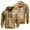 Khaki, variant on Men's RED FRIDAY Print Zip Up Hoodie with Arm Pocket, Casual Cardigan Style Sweatshirt, Large Size Fleece Jacket for Veterans Day, Christmas, Military Support,Wine,M