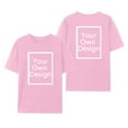 thumbnail image 4 of Custom Printed Women's T-Shirts Text Logo Photo Design Front Back Soft Comfortable Tee Casual Fit Fashion Top, 4 of 4