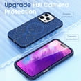 thumbnail image 2 of ELEHOLD Case for iPhone 14 Pro Max, Shockproof Ultra-Slim Soft Silicone Case, Compatible with MagSafe accessories,Navyblue, 2 of 7