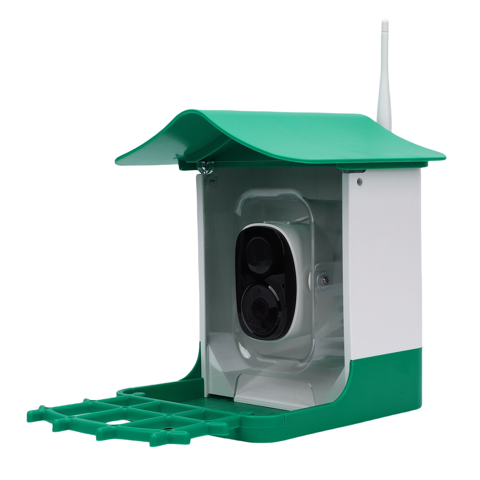 Smart Bird Feeder with Camera Solar Panel HD Video Birds House Weatherproof for Effortless Bird Watching