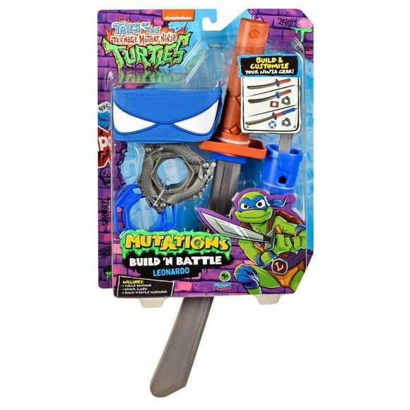 TMNT - Build N Battle Roleplay Set Leonardo