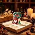 thumbnail image 4 of Ikohbadg P Letter Ornaments for Christmas Tree Decoration, Personalized Hanging Pendant Xmas Alphabet for Christmas Initial Ornament, DIY Craft Ornaments, Christmas Gifts for Family Friends (P), 4 of 7
