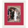 thumbnail image 2 of ArtToFrames 10x12" Matted Picture Frame with 6x8" Single Mat Photo Opening Framed in 1.25" Off White Wash on Ash and 2" Rouge Mat (FWM-4098-10x12), 2 of 8