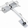 thumbnail image 2 of Spring Door Closer, Stainless Steel Automatic Adjustable Door Closer for Residential/Commercial Use, 2 of 5