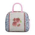 thumbnail image 2 of Lunch Bag Lunch Box for Women Reusable Insulated Lunch Cooler Bags,Large Capacity for Work Travel Picnic,Water-Resistant Pioneer Colorful Floral Lunch Tote Bag Gifts for Woman Mom Pink, 2 of 6
