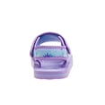 thumbnail image 4 of Disney Frozen Girls Anna And Elsa Dual Sizes Hook And Loop Sandals. (Toddler Little Kids)Purple, Size: 910, 4 of 7