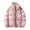 Pink, variant on BXINGOHAI Men's Puffer Jacket Thickened Winter Coat Warm Stand Collar Zip Up Jacket Ski Coat