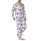 thumbnail image 2 of Fotbe Butterflies in Pastel Pijama de Hombre con Estampado de Manga Larga, Conjunto de 2 Piezas, Ropa de Dormir Suave y Cómoda con Bolsillos-XX-Large, 2 of 7