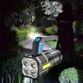 thumbnail image 3 of Dalazy Flashlight LED Rechargeable Super Bright Searchlight Home Camping Hiking Spotlight 5000K Emergency Night Torch Lantern, 3 of 6