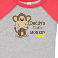 thumbnail image 4 of Inktastic Daddy's Little Monkey Boys or Girls Baby Bodysuit, 4 of 5