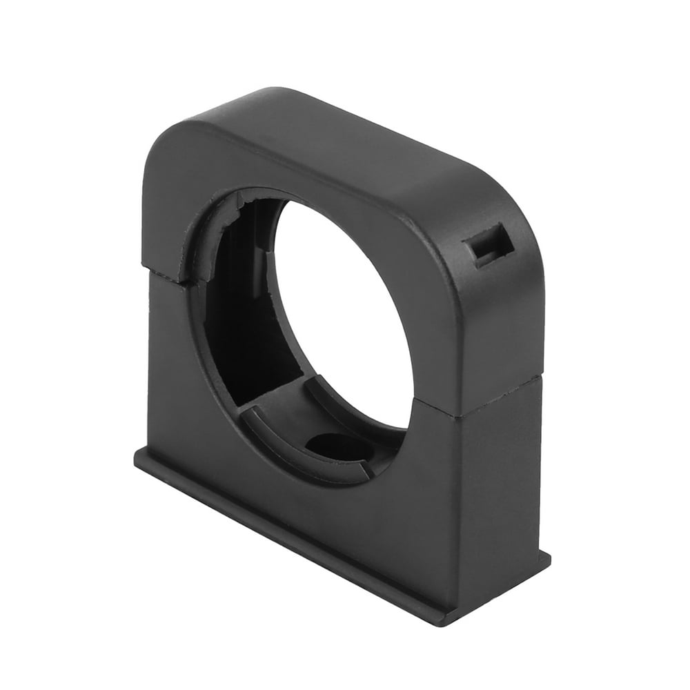 Corrugated Tube Holder AD34.5 Pipe Clamp with Lid 50x47mm Car Nylon