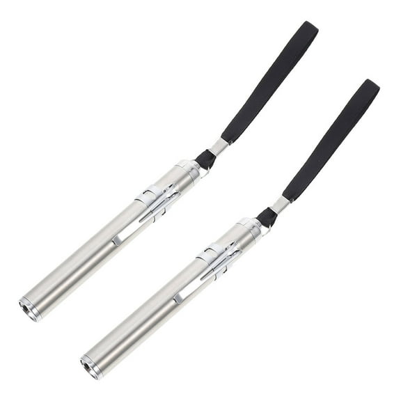 MLINS Egg Candling Lamp with Stainless Steel for Lighting Silver Color 2 Pieces