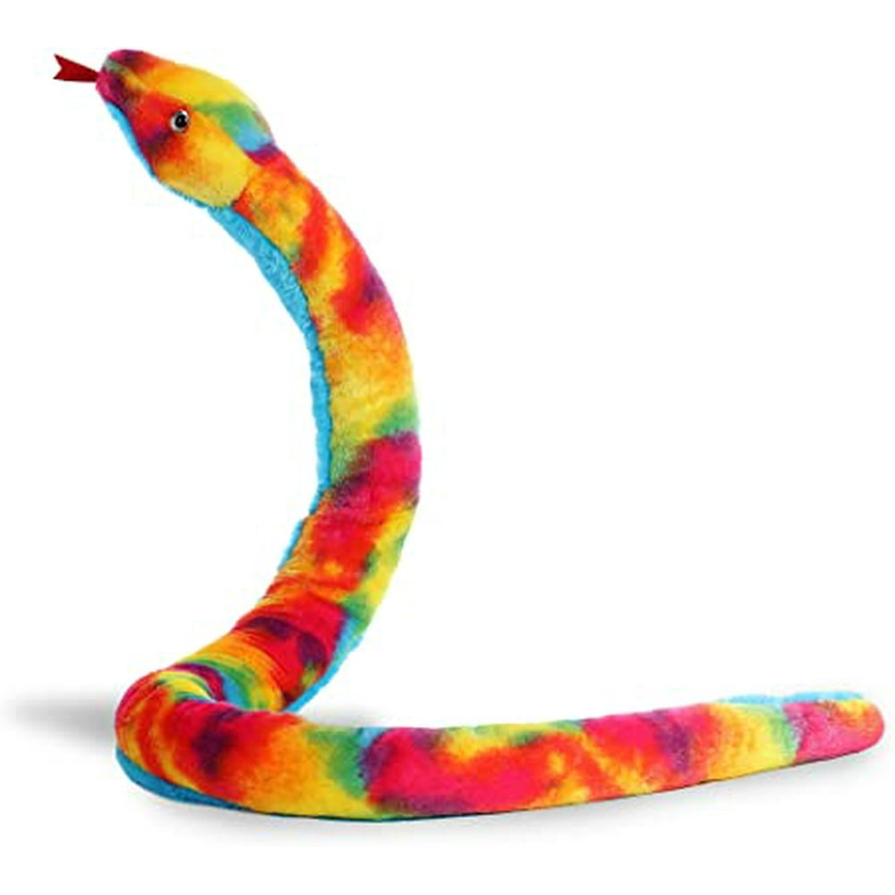 Rainbow Snake53 inch Stuffed Animal by Aurora Plush (03368) Walmart