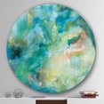 thumbnail image 2 of Designart 'Interstellar' Geometric Metal Circle Wall Art - Disc of 36, 2 of 5
