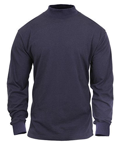 Rothco Mock Turtleneck, Midnight Navy 
