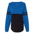 thumbnail image 1 of Boxercraft T-Shirt à Manches Longues en Jersey avec Pompons, TG, Royal/noir, 1 of 1