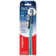 thumbnail image 1 of Colgate® 360® Floss Tip Replaceable Head Toothbrush Starter Kit, 2 Brush Heads and Metal Handle, 1 of 9
