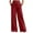 Wine, variant on Black Slacks Women Stretchy Womens Ankle Pants Women's Stretchy Pants Lightweight Yoga Pants Woman Linen Pants High Waist Trousers for Women