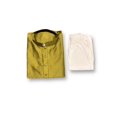 thumbnail image 3 of Mens Traditional Green Silk Kurta Pajama, 6550, 3 of 9