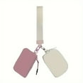 thumbnail image 4 of Keychain Wallet - Mini Zip Around Wristlet Wallets for Women - Detachable Dual Pouch Wristlet Portable Coin Purse - Mini Purse - Small Wallets for Women Men, 4 of 6