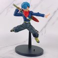 thumbnail image 1 of Figura de Anime Super Saiyan Dragon Ball, lucha futura, bañadores de pelo azul, modelo de guerrero, figura decorativa, 1 of 3
