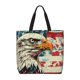 thumbnail image 1 of Easygdp Retro American Eagle Bolsa Tote para Mujer, Bolso de Hombro para Trabajo, Playa, Viajes, Compras y Supermercado, 1 of 7