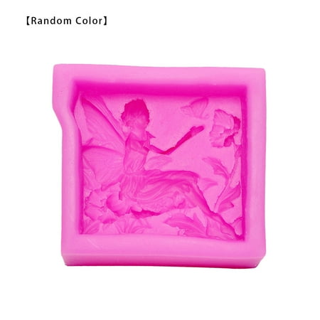 

Hi.FANCY Mould Non-Stick Silicone Fondant Mold Heat-Resistant Baking Mould Tray Kitchen DIY Tool Color Random