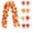 C, variant on TACILIP Halloween Products Festival Atmospheres Decoration Simulation Maple Leaf Vines Spots Artificial Fake Leaves Fall Decor, Housewarming Gifts