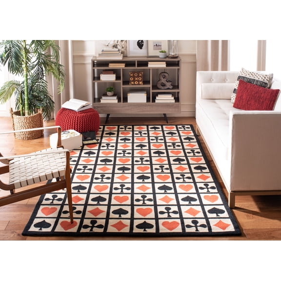 Safavieh Chelsea Decker Bordered Area Rug, Ivory, 2'6" x 4'