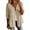 Khaki, variant on Edvintorg Cardigans for Women Trendy Plus Size V Neck 3/4 Sleeve Cardigan Lightweight Loose Casual Button Down Cardigans Women’S Clothing S-3XL Pink