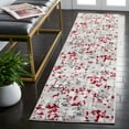 thumbnail image 2 of SAFAVIEH Skyler Langston Distressed Runner Rug, Grey/Red, 2' x 8', 2 of 8