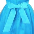 thumbnail image 6 of Zanarzt Girls Birthday Party Dress Summer Dress Kids Girls Floral Bridesmaid Pageant Gown Birthday Party Wedding Dress Sky Blue,5-6 Years, 6 of 6