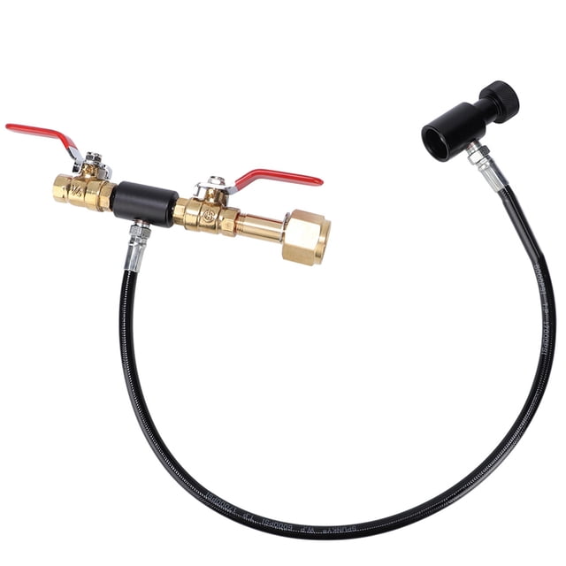 C Refill Adapterwith Hose,CO2 Cylinder Refill Adapter Refill Adapterfor Soda C Refill Adapter Stylish and Modern