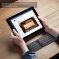 thumbnail image 4 of Clavier Bluetooth Pliable Mini Clavier Sans Fil de Remplacement pour IOS, Android PC Tablette Téléphone, Noir, 4 of 9