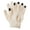 Beige, variant on Knitted Full Finger Gloves Stretchy Crochet Gloves Nail Polish Printed Glove