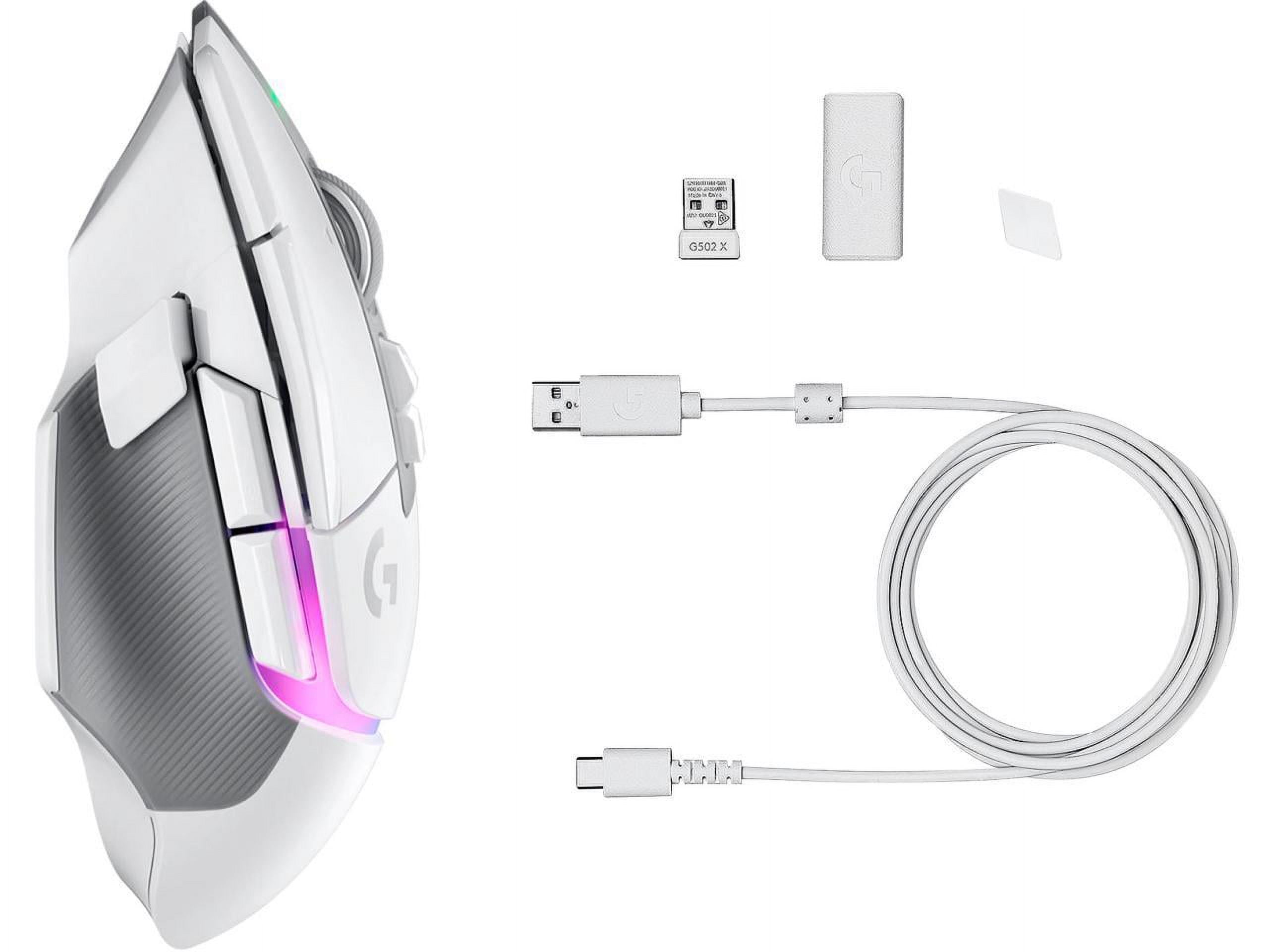 NEXT GAMING STORE on Instagram‎: Logitech G502 X PLUS LIGHTSPEED Wireless  RGB Gaming Mouse - Black & White ✓ Wireless LIGHTSPEED Connectivity ✓  25,600 dpi HERO 25K Optical Sensor ✓ 13 Programmable