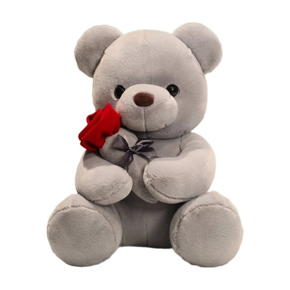 BESTSKY Teddy Bear,Creative Confession Gift Big Stuffed Animals,Rose Bear Design Soft Plush Material Giant Teddy Bear,L