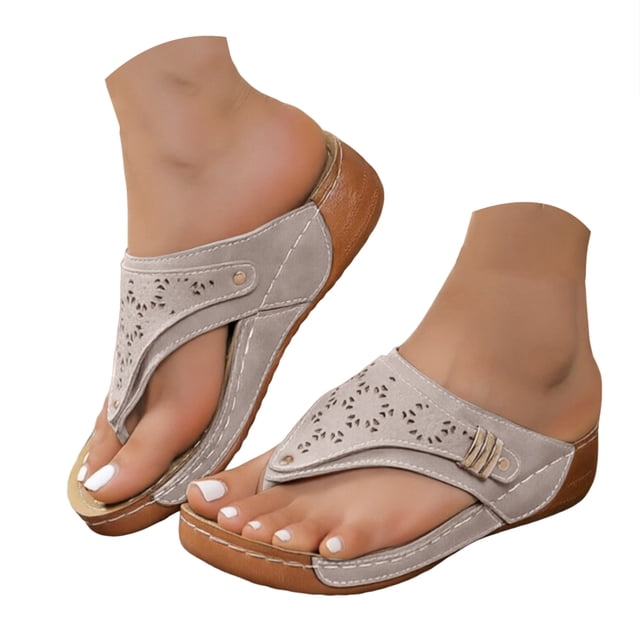 DXOUPM Sandals for Women Elegant Summer Open Toe Comfortable Walking Sandal Vacation Going Out