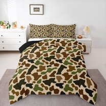 Castle Fairy 2-Piece Twin Abstract Camouflage Comforter Set