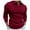 Wine, variant on Vedolay Men's Fashion Polo Shirts Long Sleeve Button Knitted Stripe Polo Shirts Green,3XL