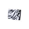 thumbnail image 2 of Luxe Faux Fur 676685047861 Faux Fur Clutch - Zebra, 2 of 5