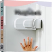 ZHZFKQ the Snap-On Door Lock Kids Can ’T Reach Or Defeat-No Tools Or Adhesives Required-Works with Door Knob,Lever Or Handle-Childproof Safety Locks Are Toddler,Baby and Child Proof (1 Pack)