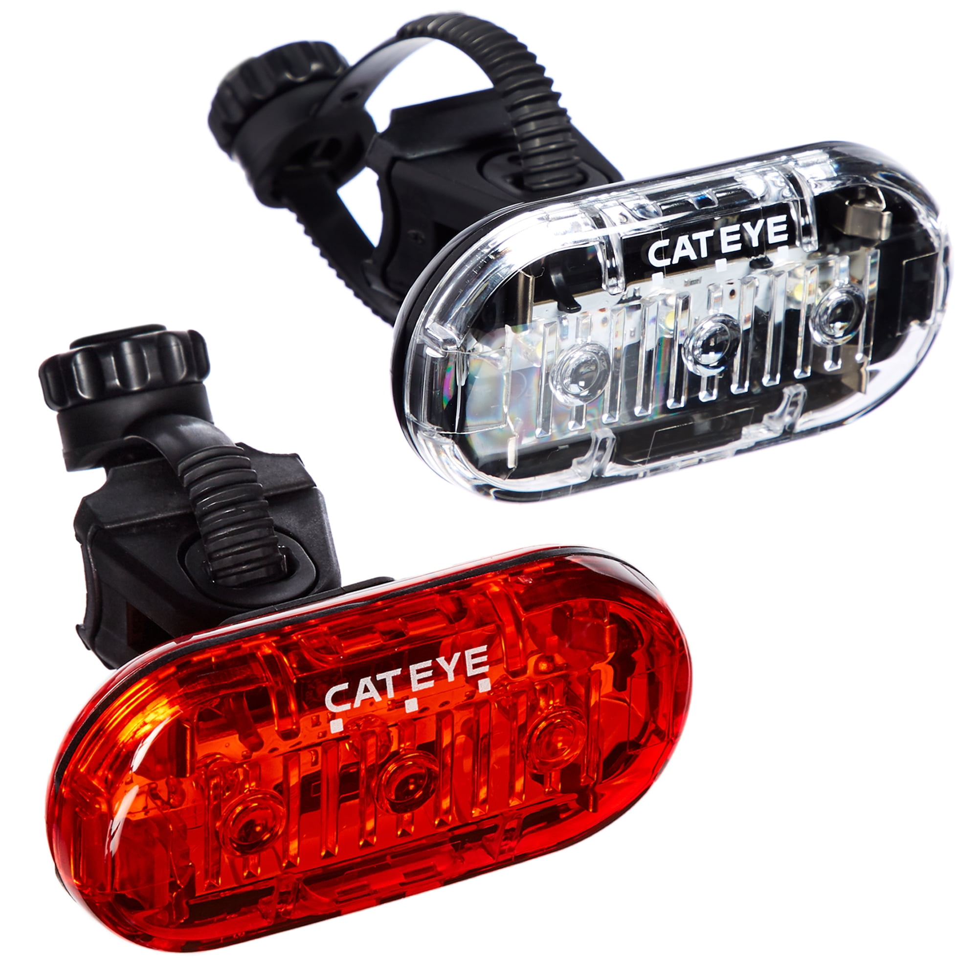 Cateye El135/Omni 5 Light Set Bike Bicycle Rear Front Head Tail Lights Lamp Led 