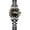 Black Black Gold Nail, variant on Luxury Men's and Women's Business Diamond Stainless Steel Waterproof Roman Numeral Analog Quartz Watch with Day-Date Calendar, Gold and Silver Tone
