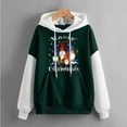 thumbnail image 4 of IROINNID Christmas Hoodies for Women Winter Warm Pullover Long Sleeve Hooded Oversized Hoodie Christmas Printed Tops,Green, 4 of 4