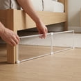 thumbnail image 4 of Deflector para El Hueco Debajo de La Cama – Bloque a Prueba de Mascotas para Mesita de Noche, Balcón o Armario – Sellador de Plástico Flexible Que Evita Que La Suciedad y Los Juguetes Se Caigan – Bur, 4 of 7