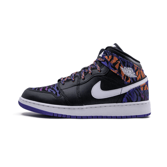JORDAN GRADE SCHOOL Air Jordan 1 Mid SE GS "Tiger Stripe" AV5174 005 from Stadium Goods