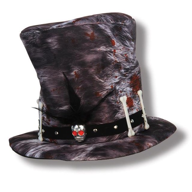 Beistle 60683 Chapeau en Peluche Voodoo - Lot de 6 - Taille Unique