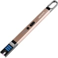 thumbnail image 1 of ARECTECH Electric Lighter, Rechargeable USB, Windproof, Long Gill, Ceramic, Modern, Gold, 1 of 7
